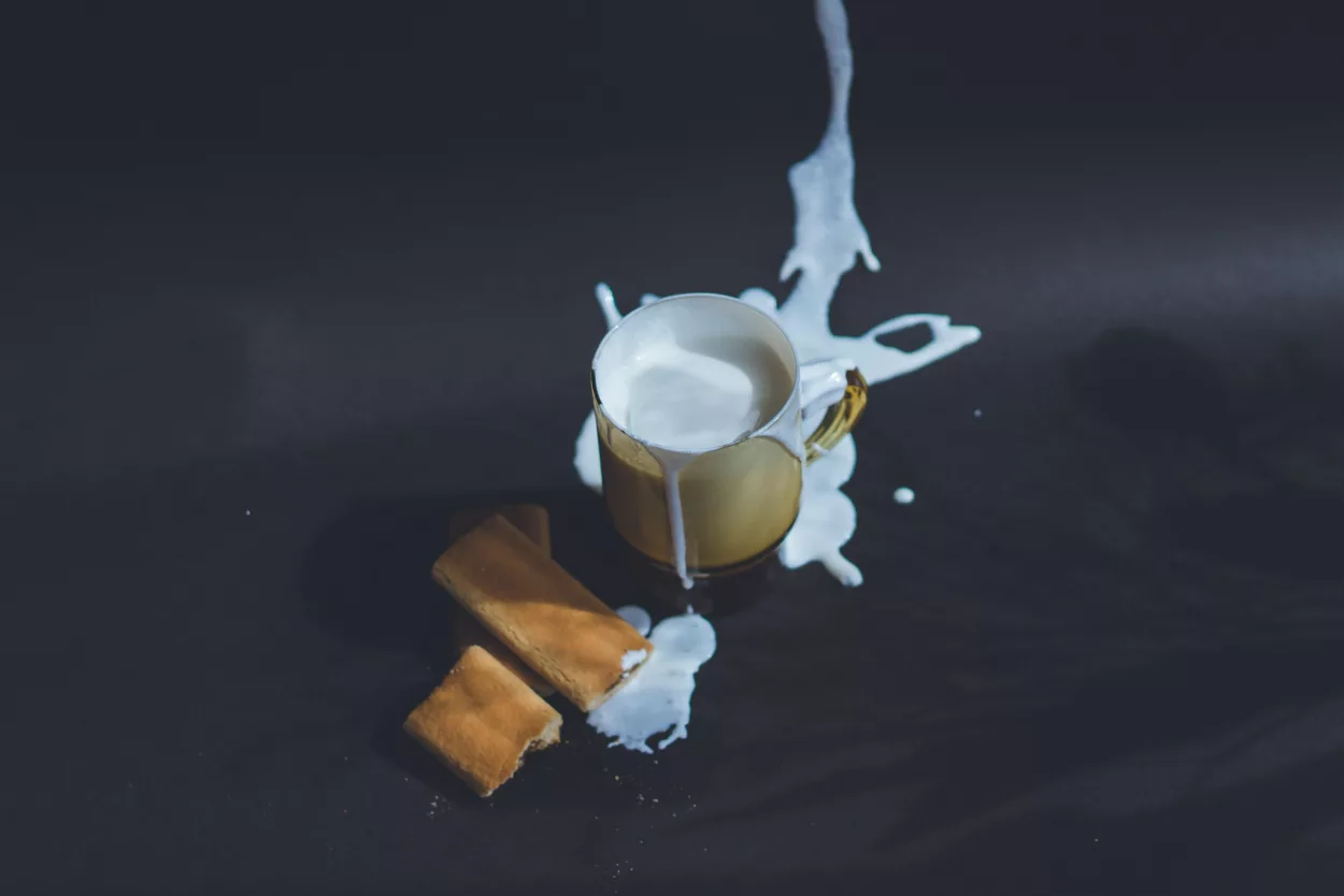 Stigur melk gemorst